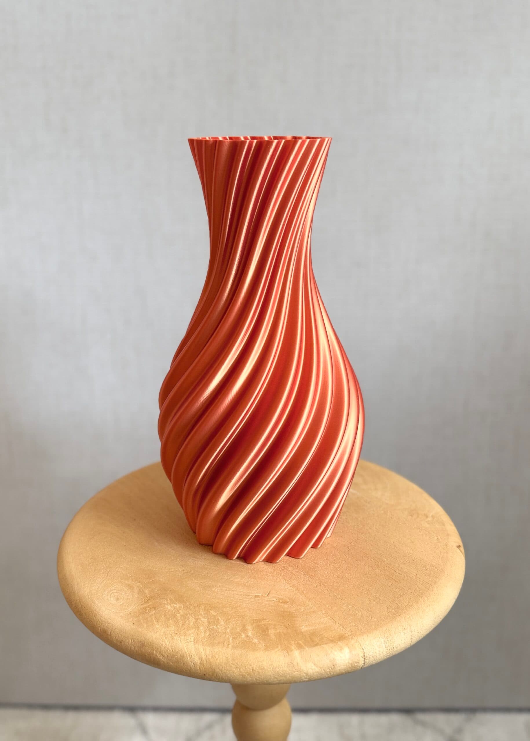 3D geprinte unieke vaas, goldfish  33cm 4