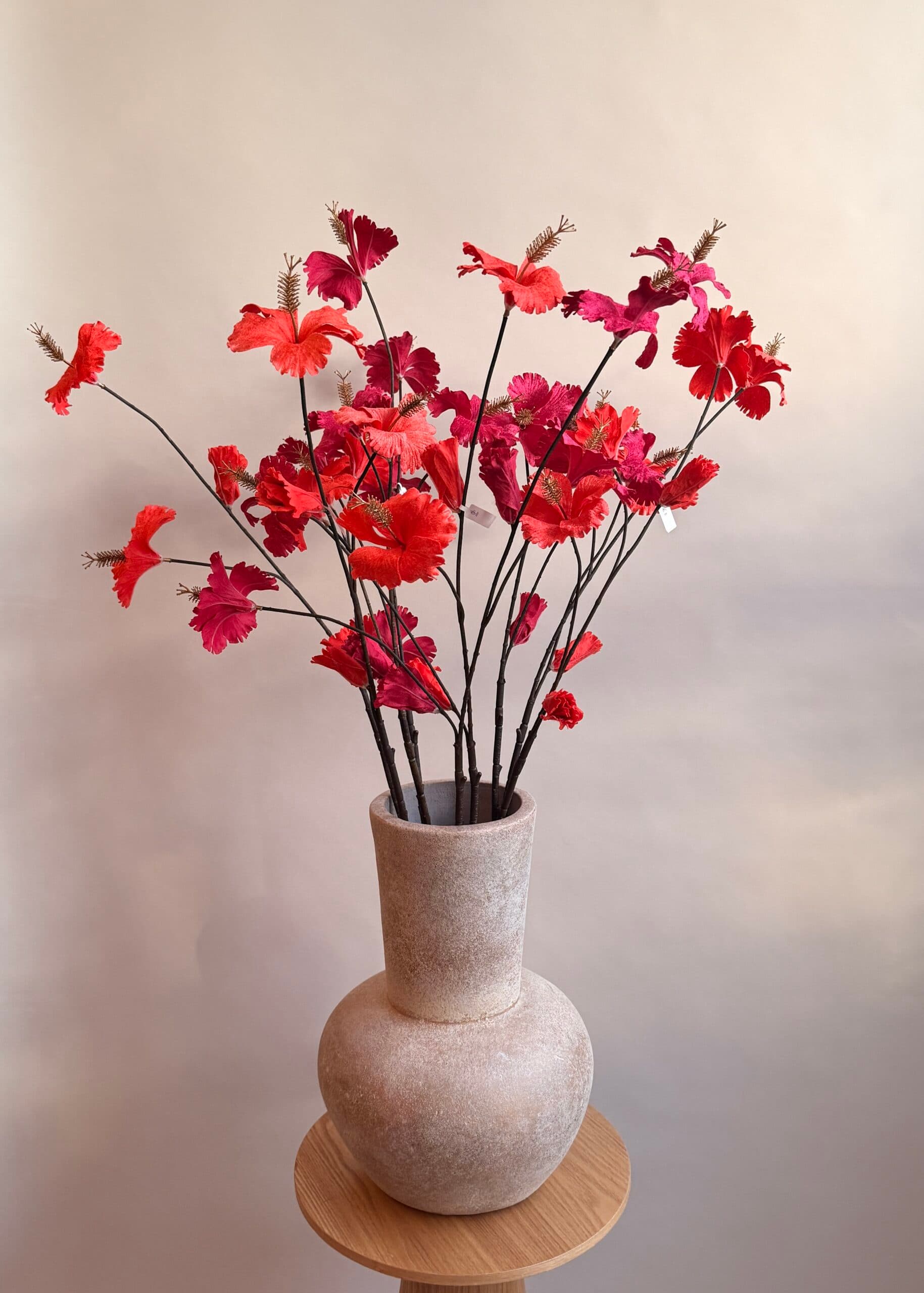 SALE 10 kunsttakken oranje/roze 2