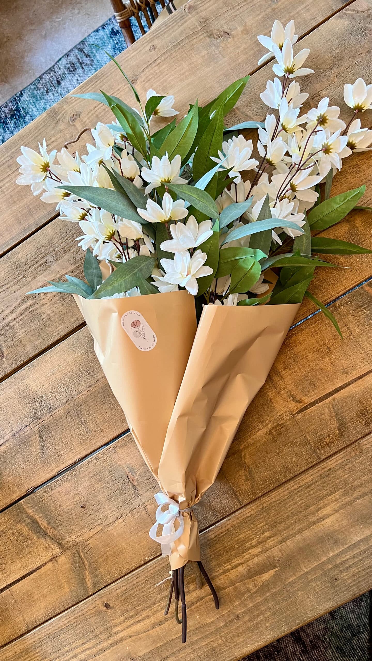 Boeket zijdebloemen Boho 3