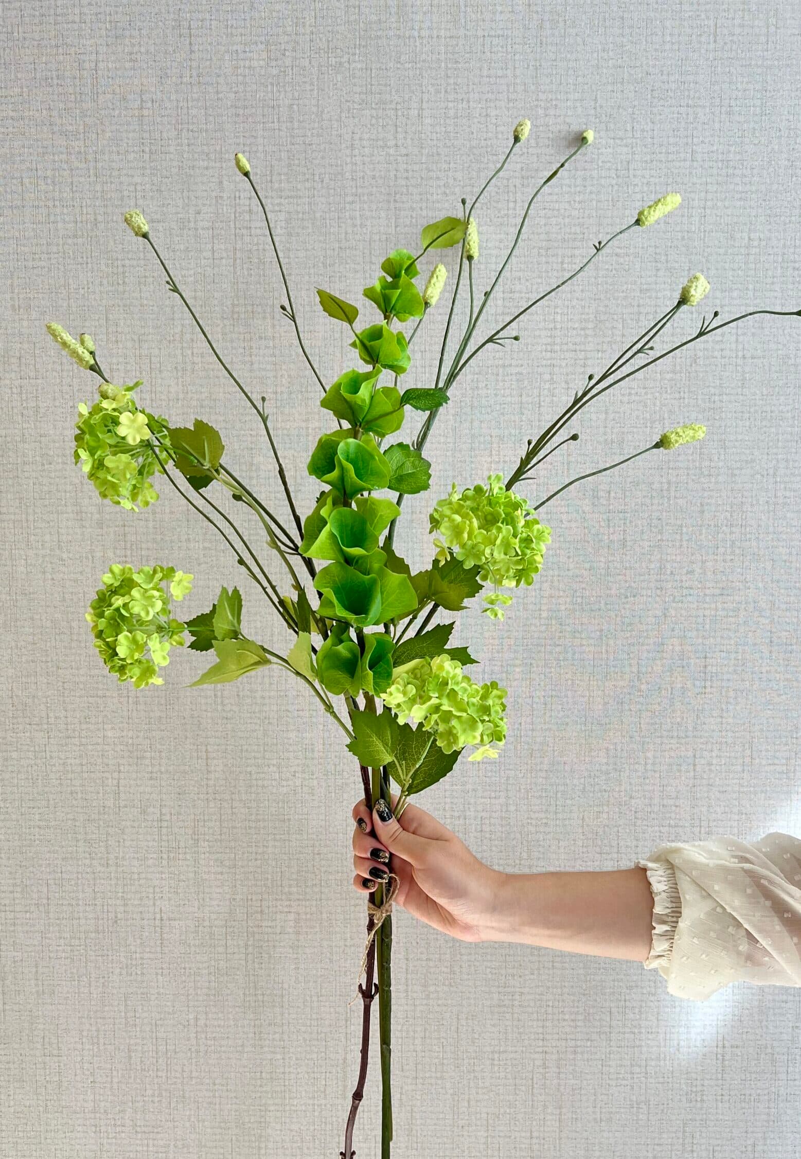 Mini boeket groen