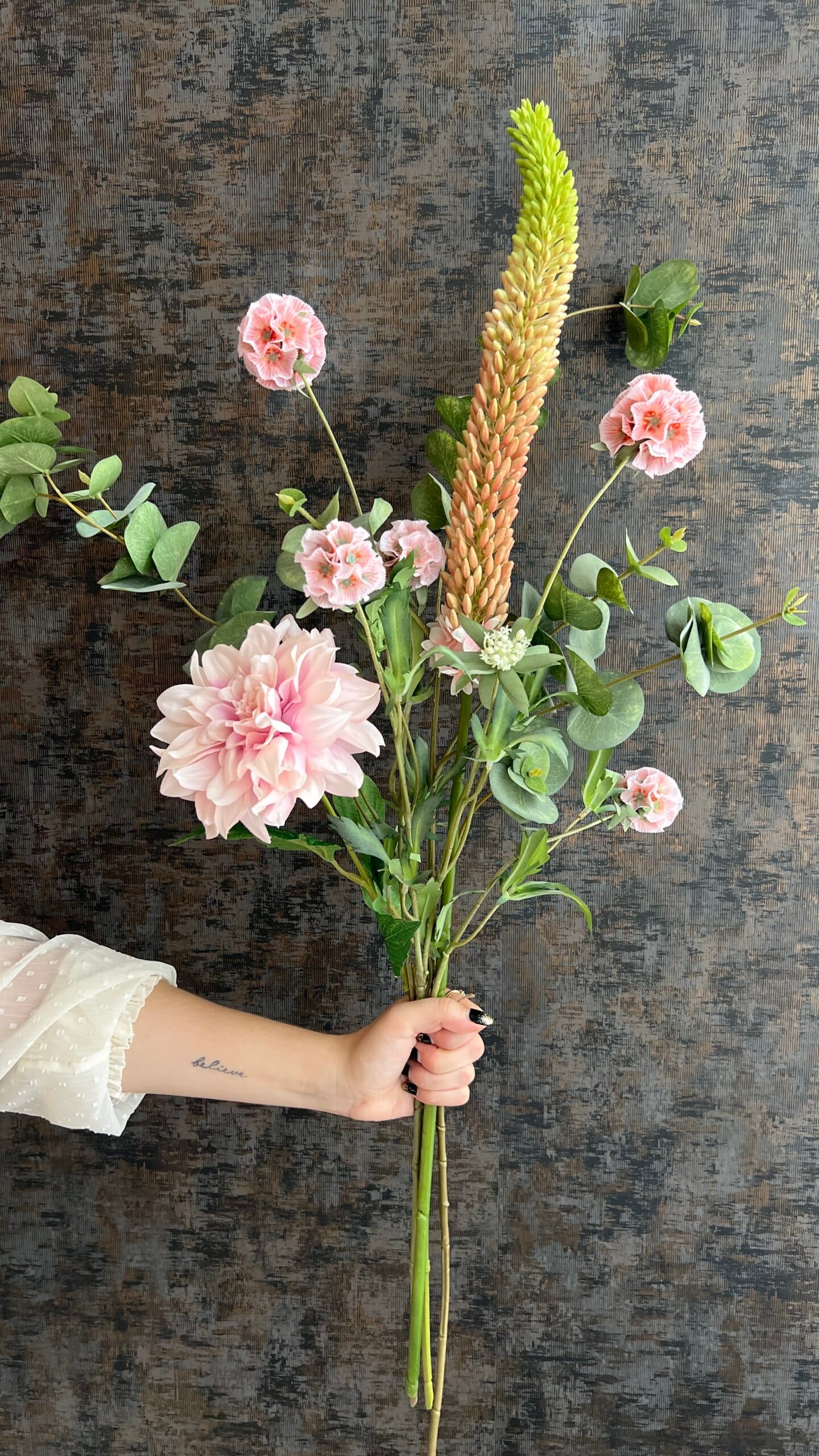 Mini boeket Roze