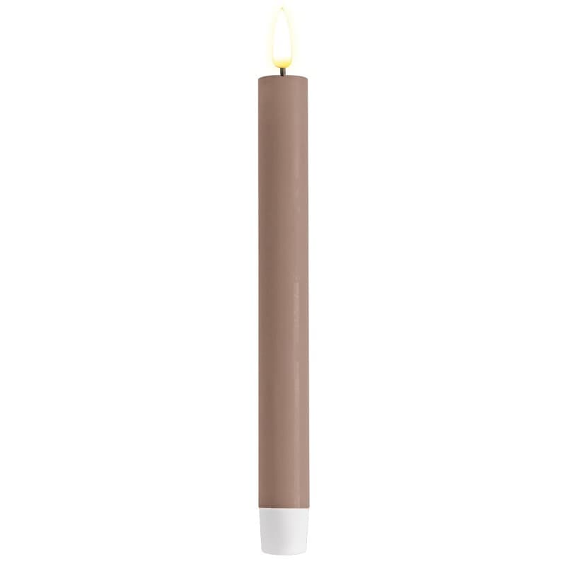 LED dinerkaars rose H24cm (set van 2)