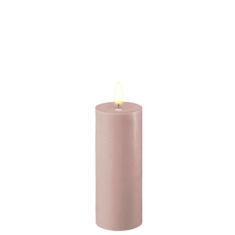 LED stompkaars roze D5 cm x H12,5 cm