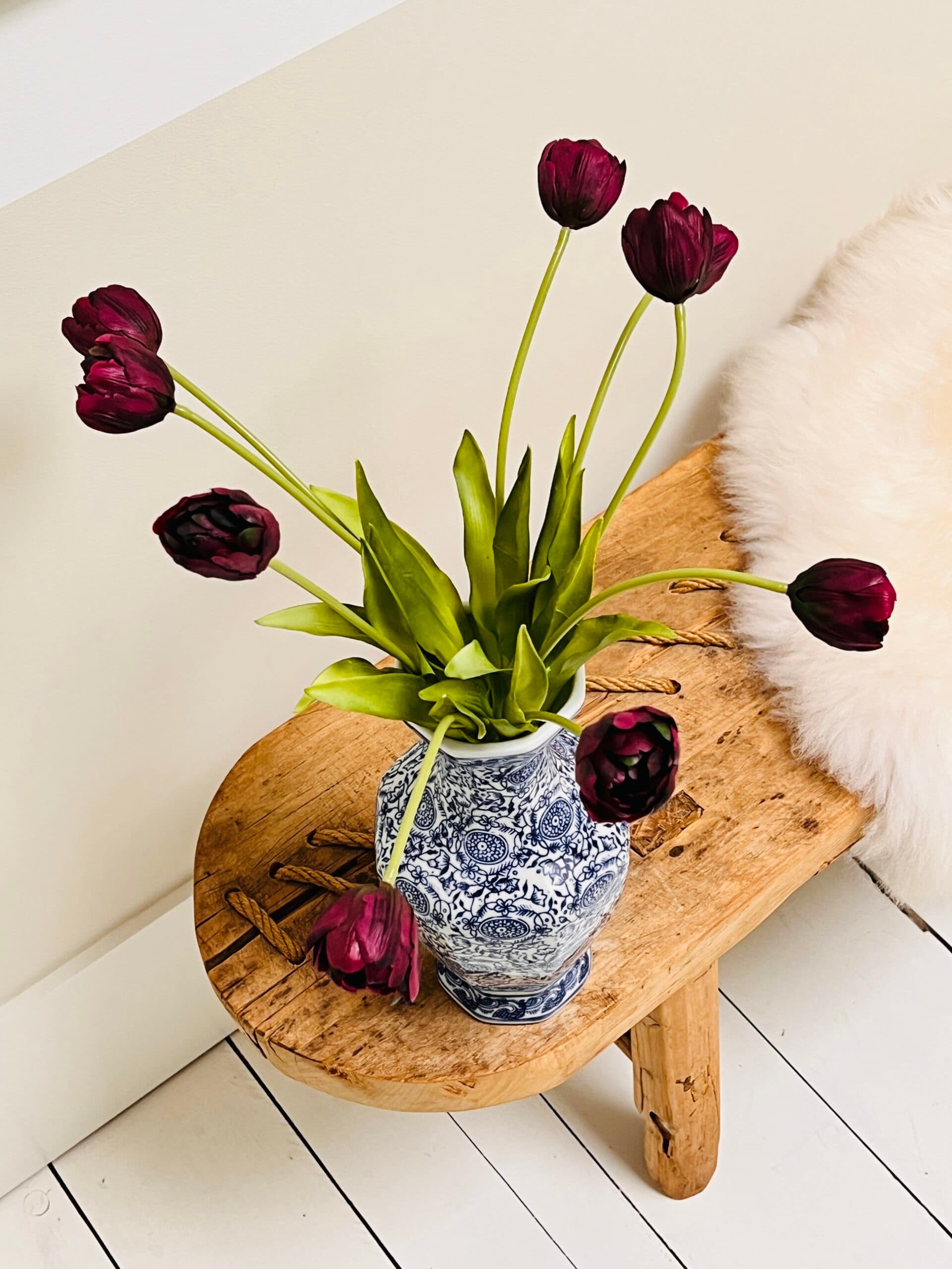 Boeket Bordeaux tulp 2