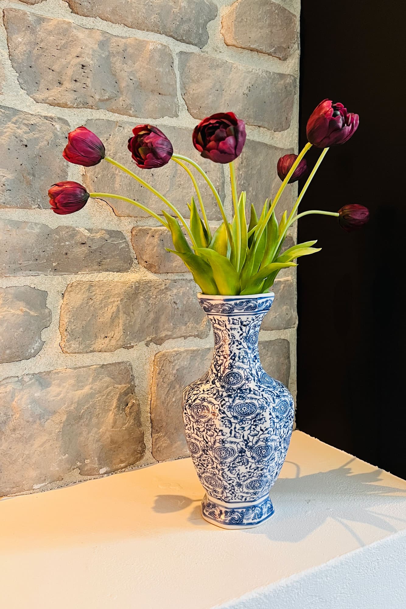 Boeket Bordeaux tulp 4