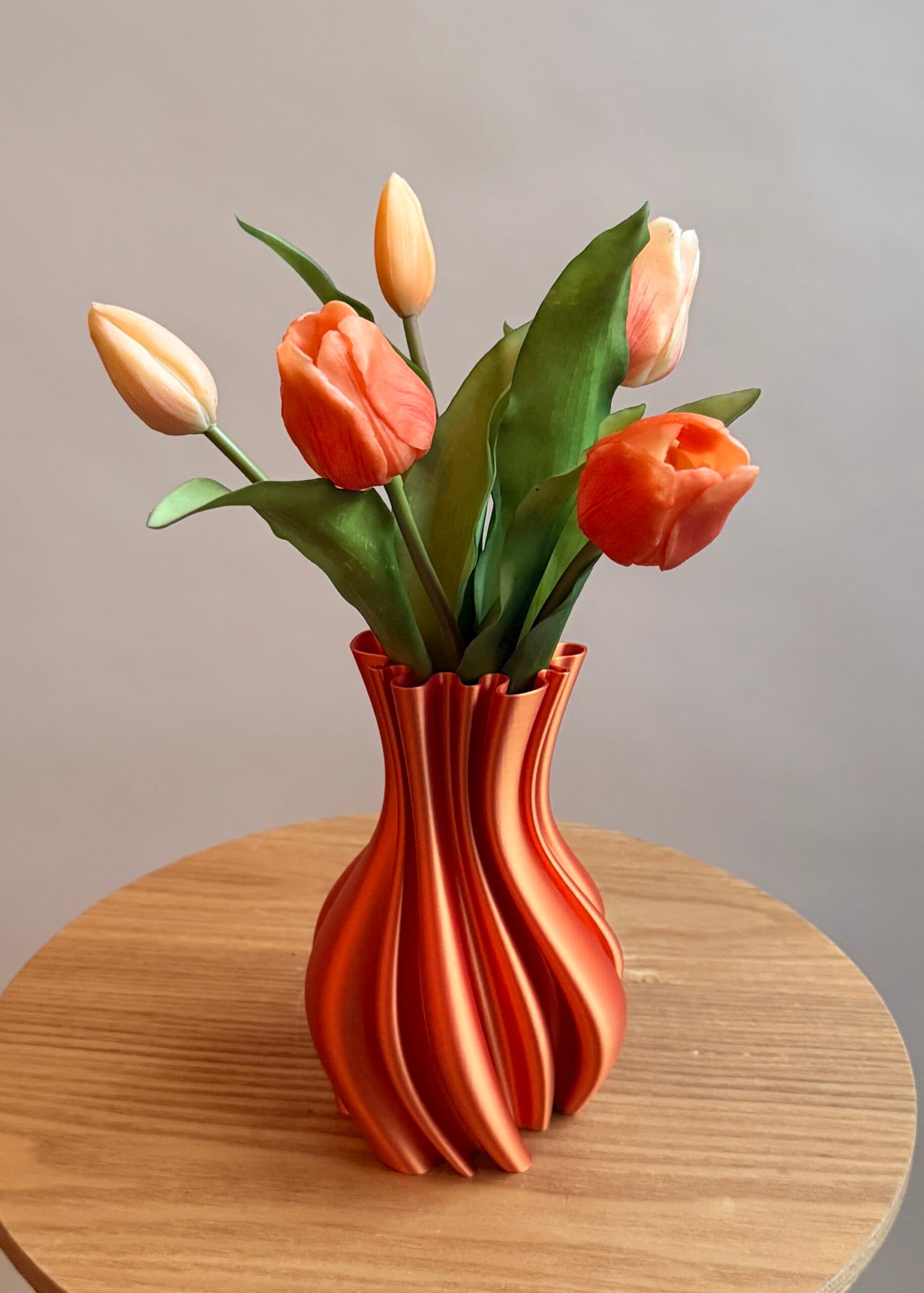 Vaasje met kunsttulpen Blossom Bliss