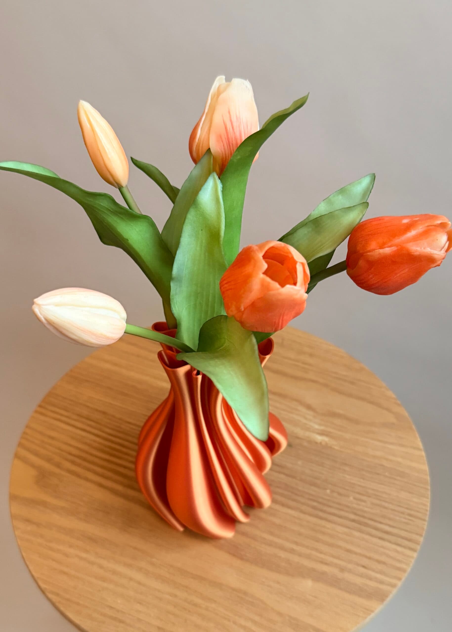 Vaasje met kunsttulpen Blossom Bliss 2