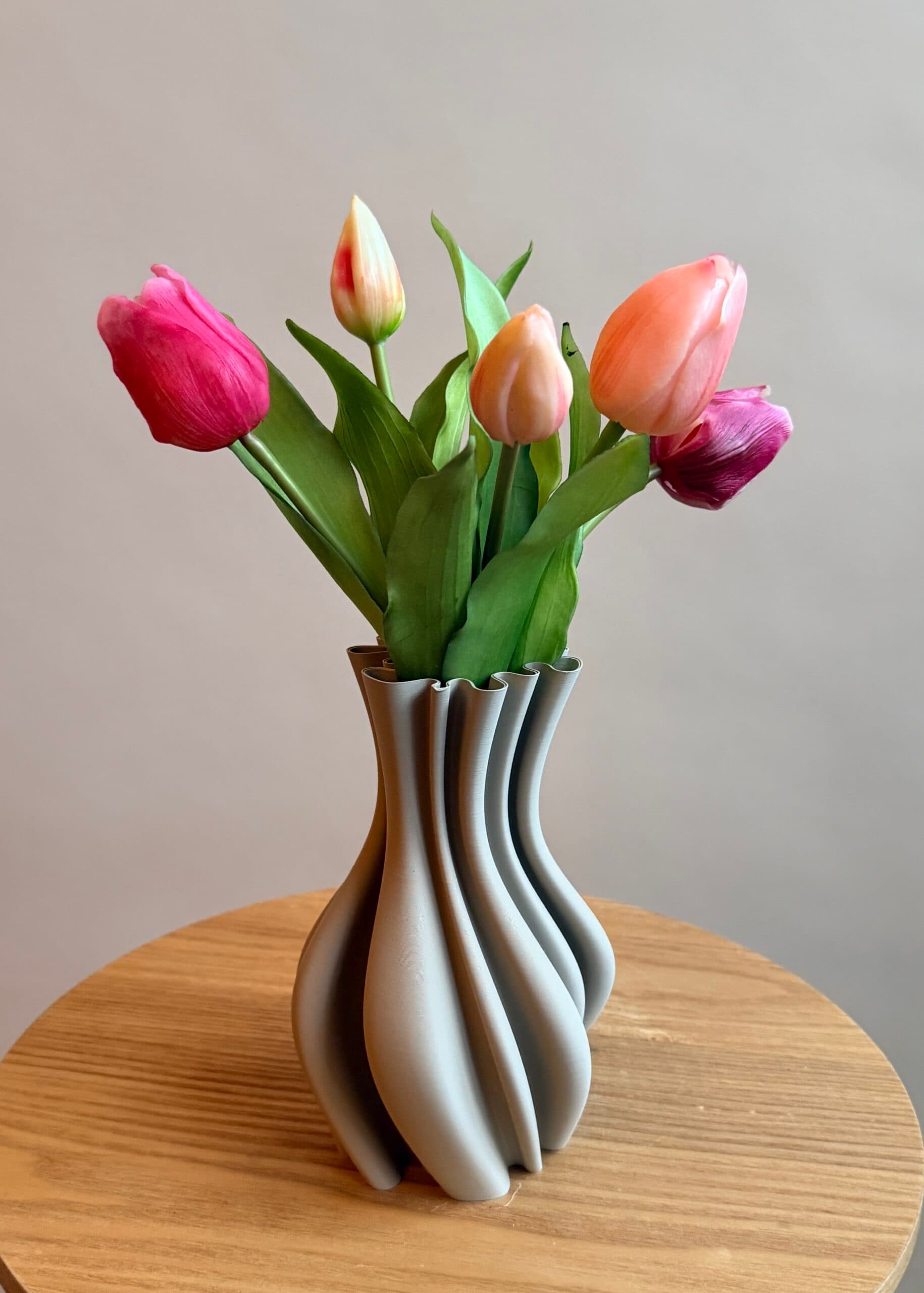Vaasje met kunsttulpen Blossom Bliss