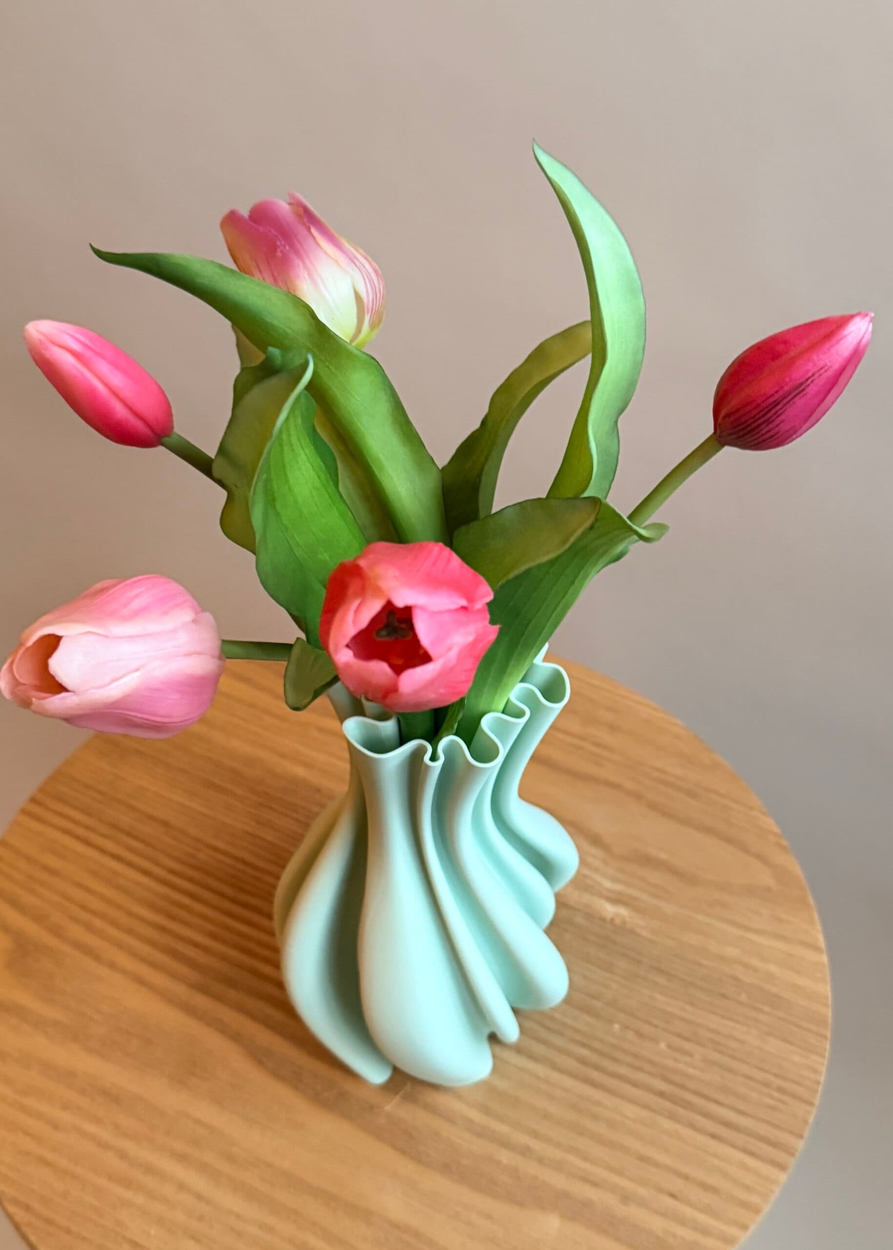 Vaasje met kunsttulpen Blossom Bliss 2