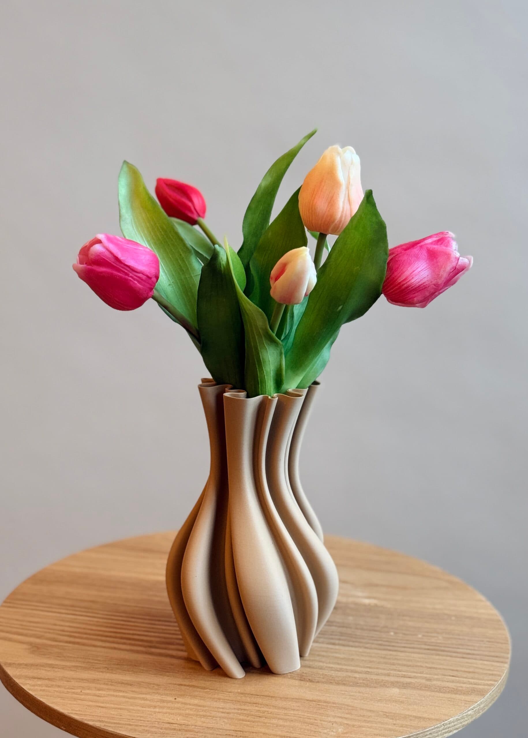 Vaasje met kunsttulpen Blossom Bliss