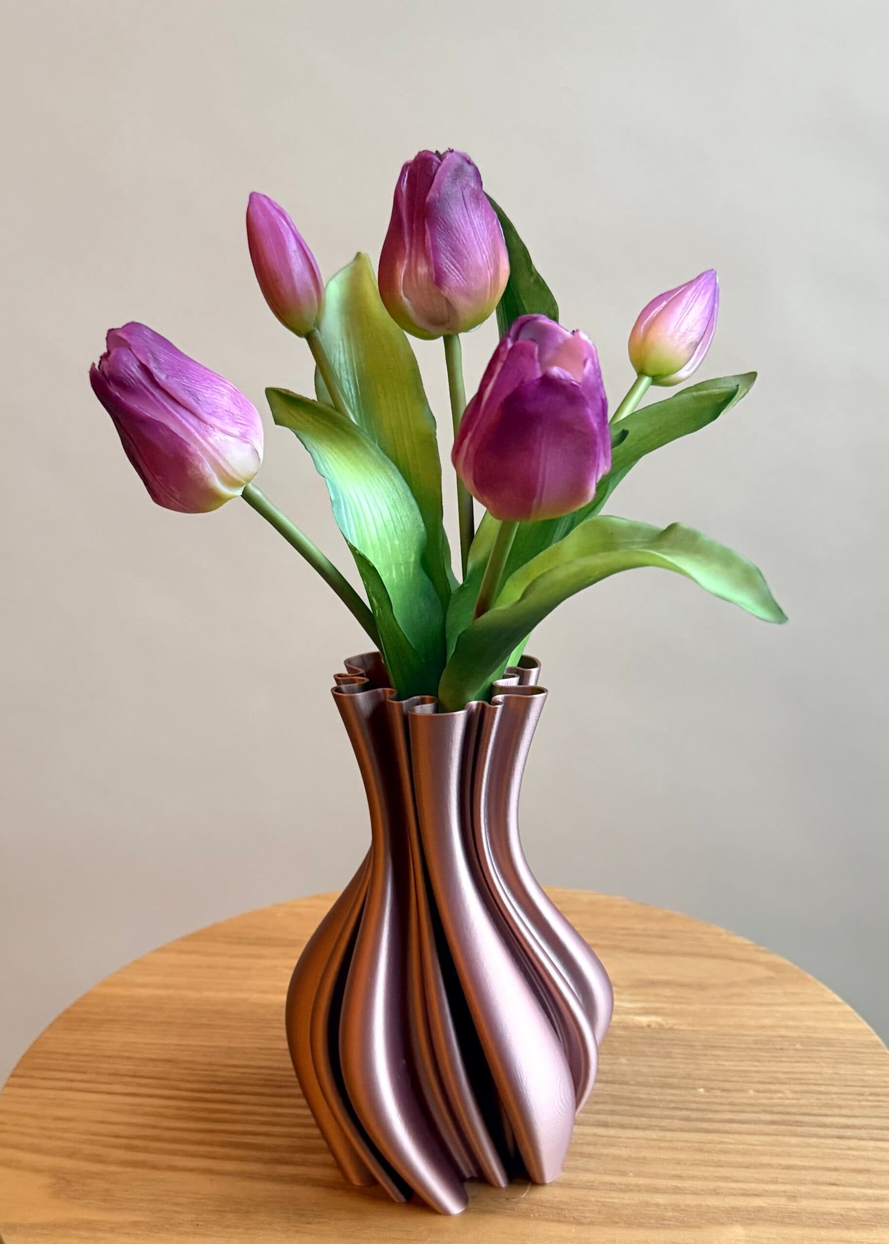Vaasje met kunsttulpen Blossom Bliss
