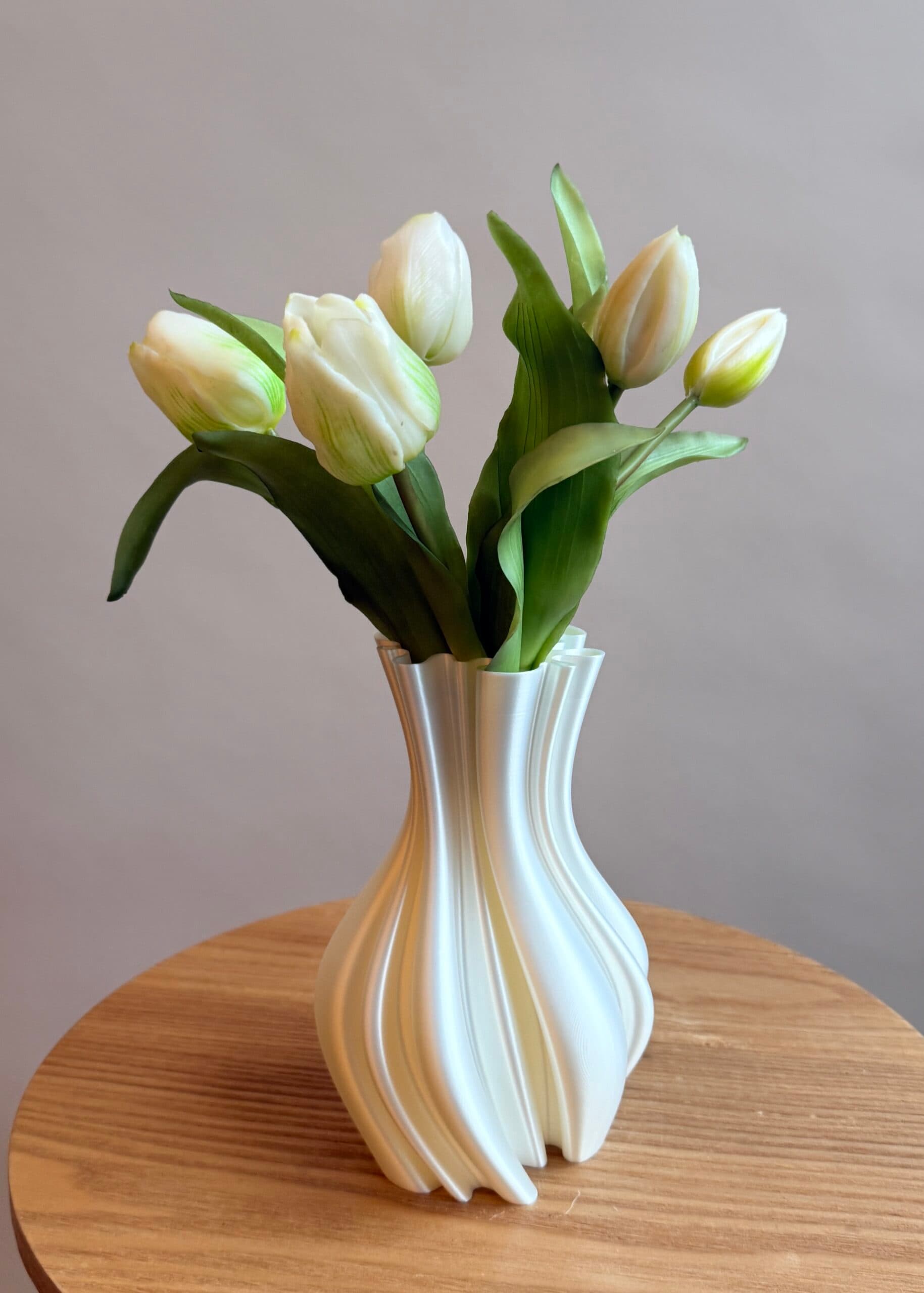 Vaasje met kunsttulpen Blossom Bliss