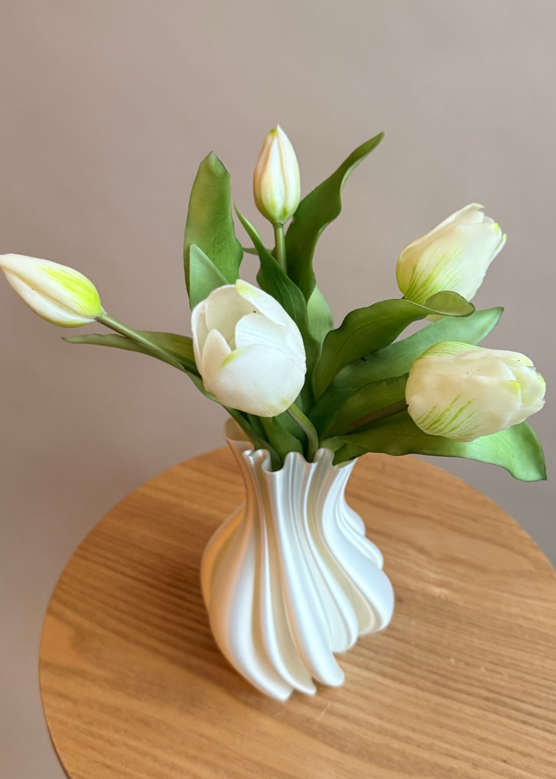 Vaasje met kunsttulpen Blossom Bliss 2