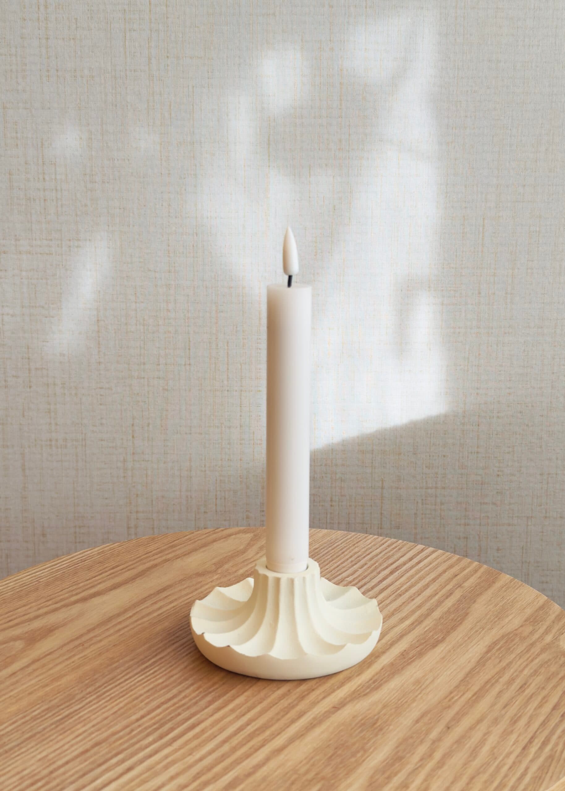 LED dinerkaars white H15cm (set van 2) 3