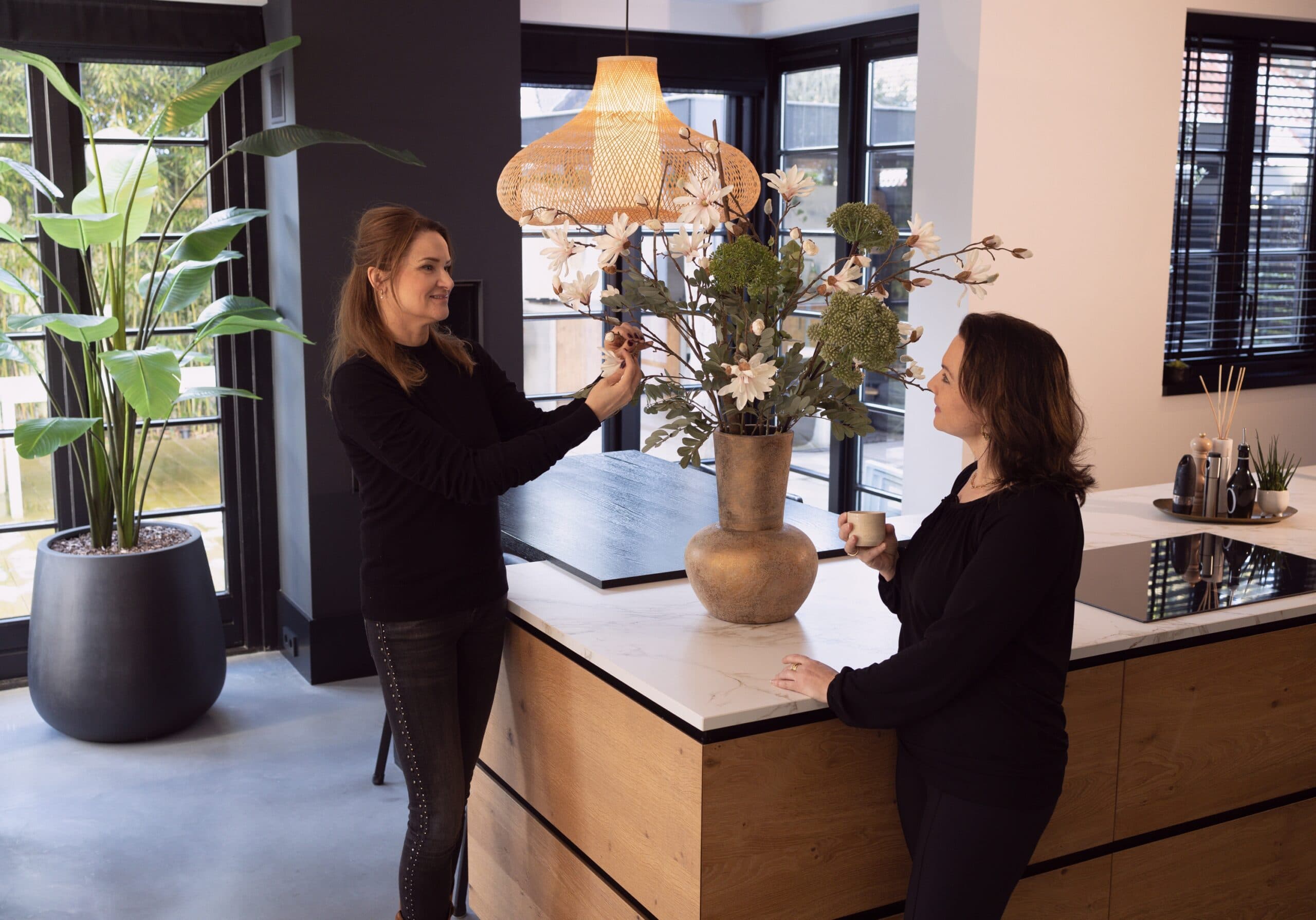 Styling op locatie bij bedrijven en aan huis