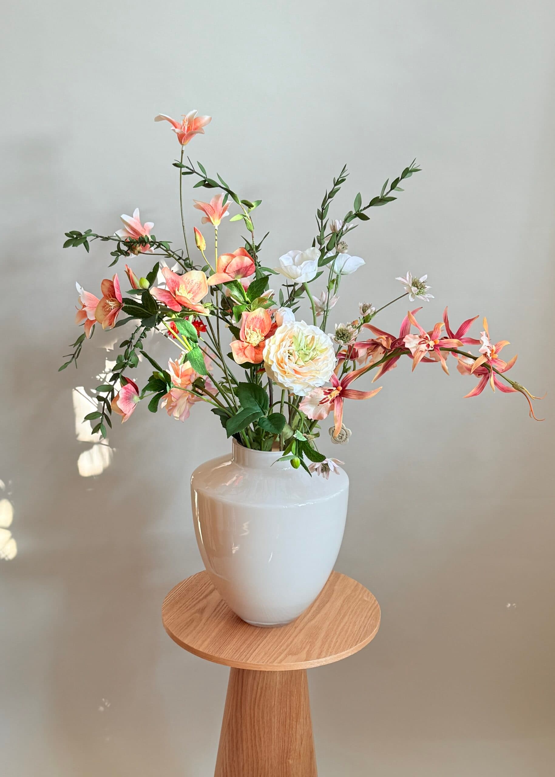 Boeket lovely peach
