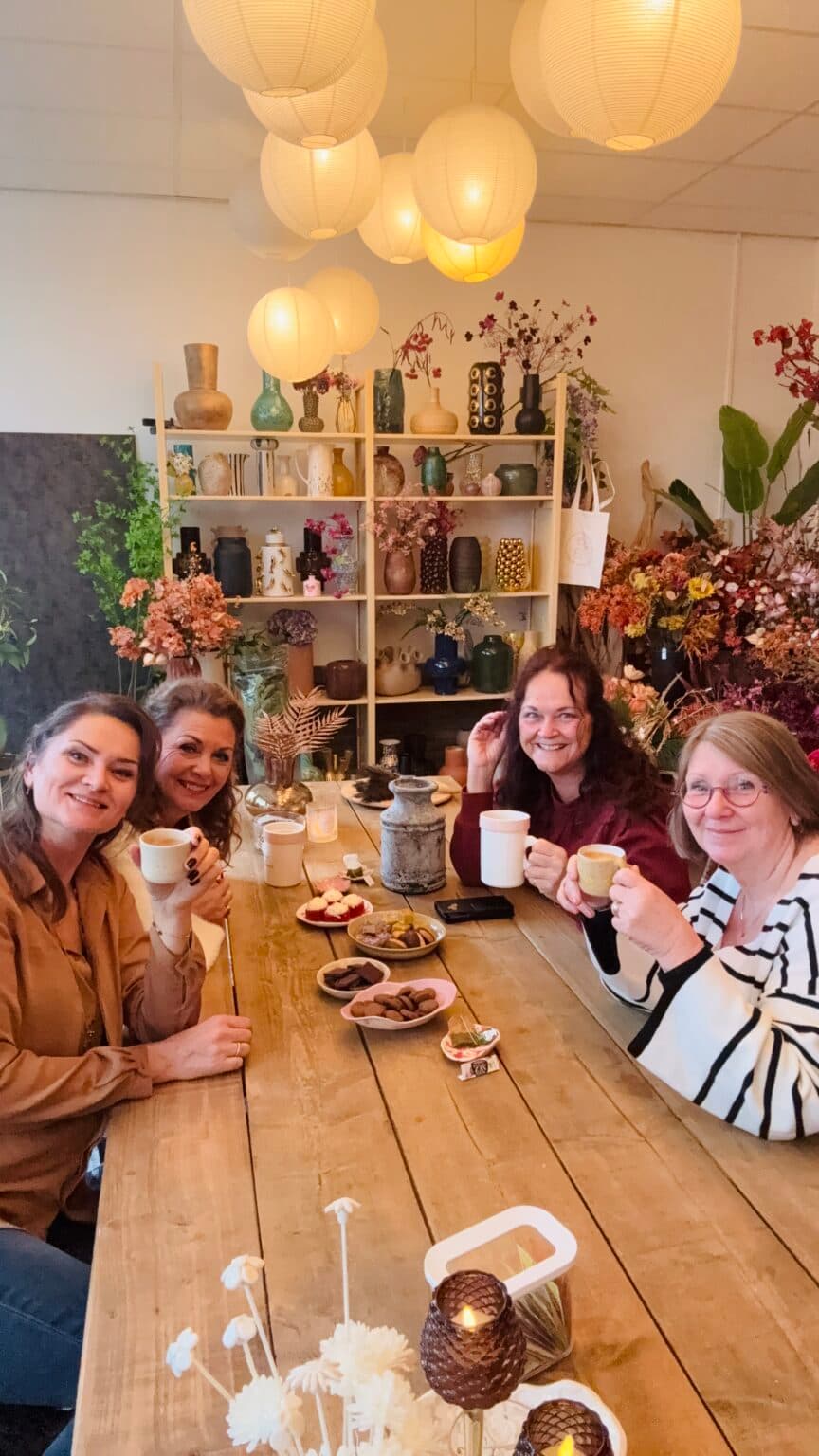 Zelf een zijden bloemen boeket maken tijdens de workshop